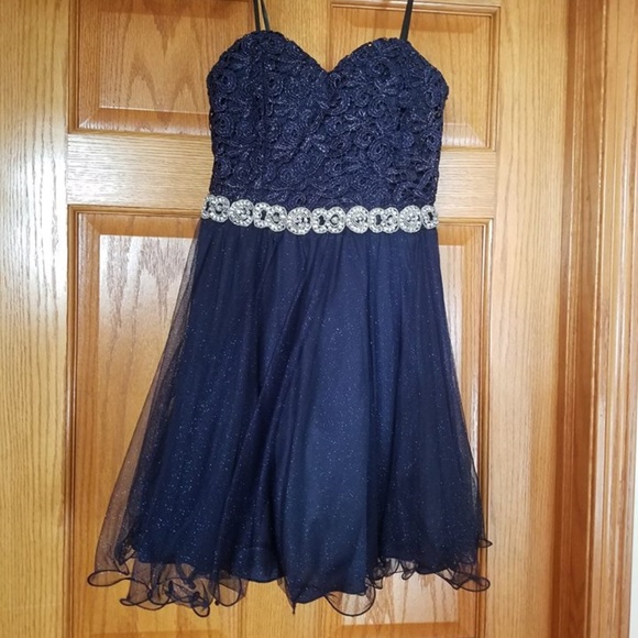Indigo Formal Dress - Picture 1 of 2